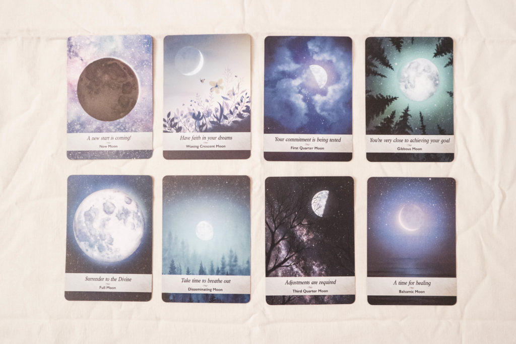 The Moonology Oracle Card Deck