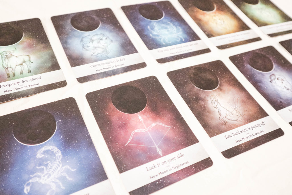 The Moonology Oracle Card Deck