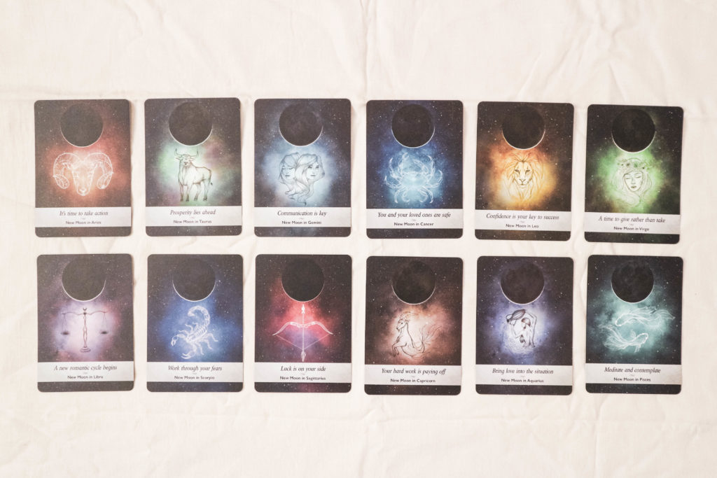 The Moonology Oracle Card Deck