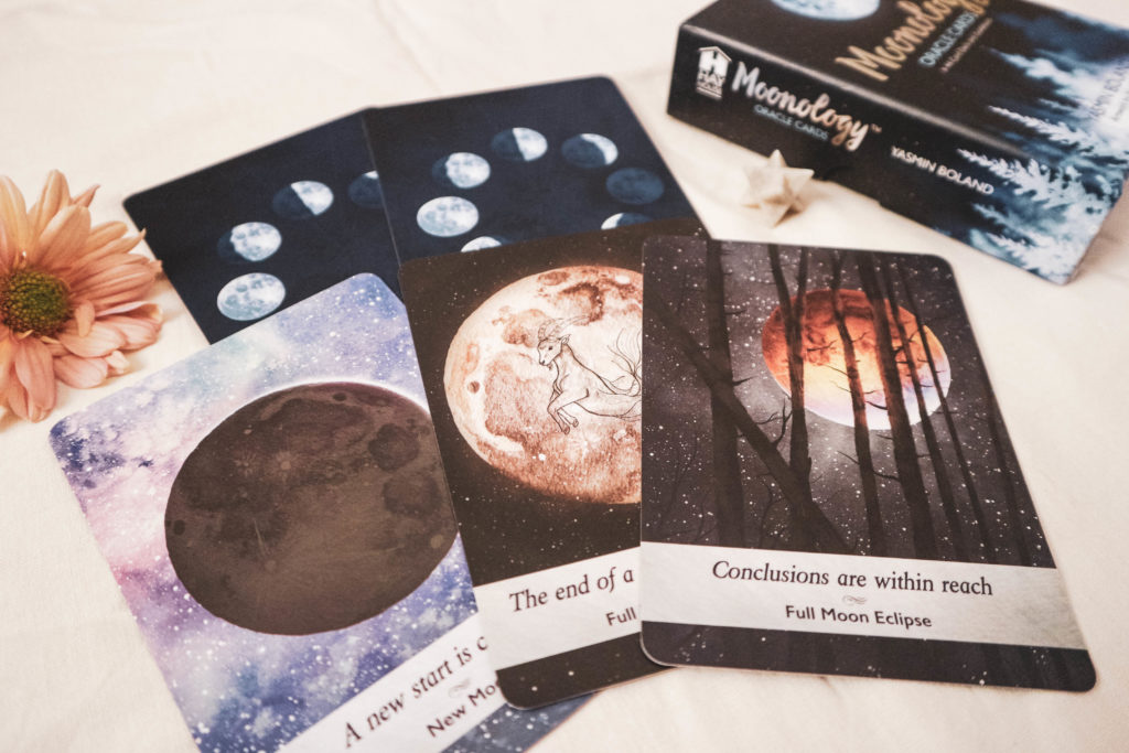 The Moonology Oracle Card Deck