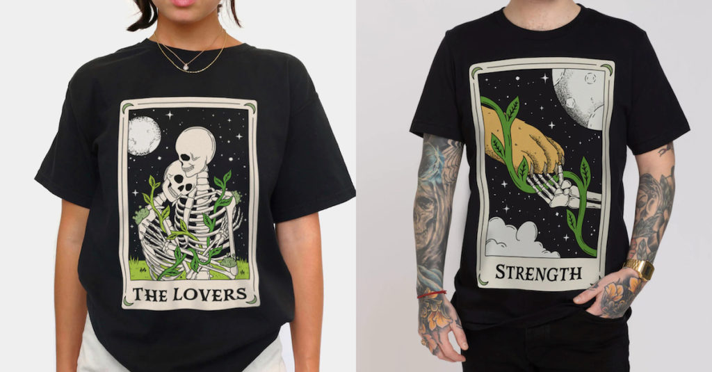 Magic Meets Sustainability: Vegan Outfitters’ Tarot T-Shirt Collection