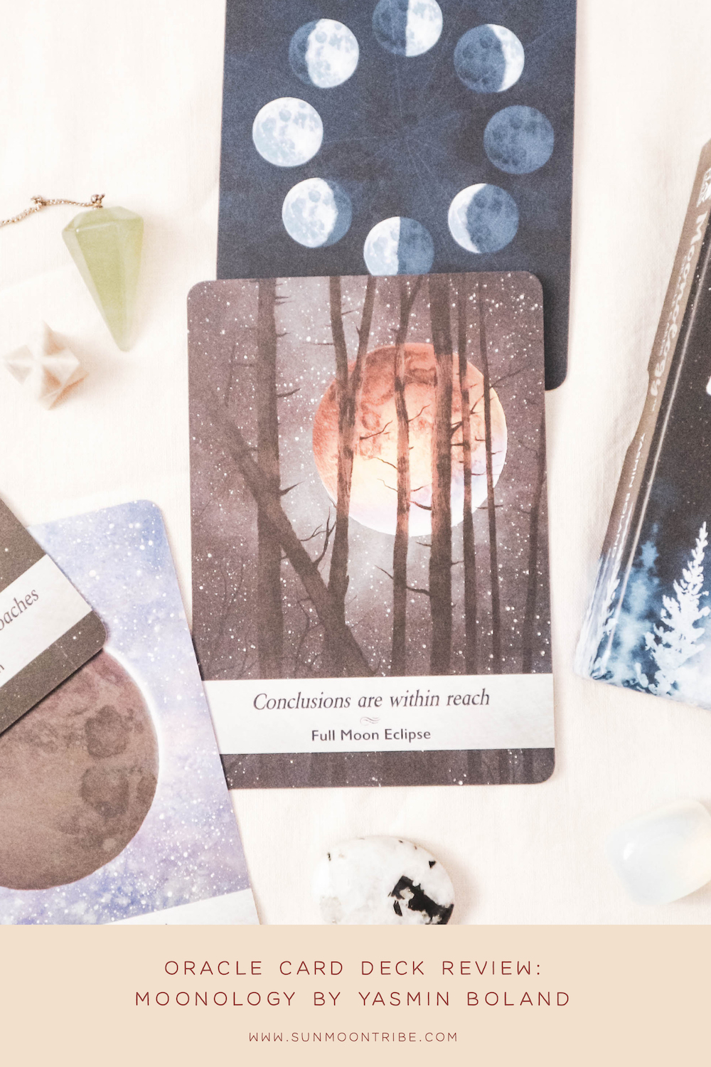 Oracle Card Deck Review: Moonology By Yasmin Boland