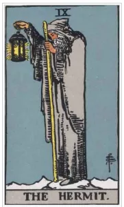 The Hermit Tarot Card - Soul Searching
