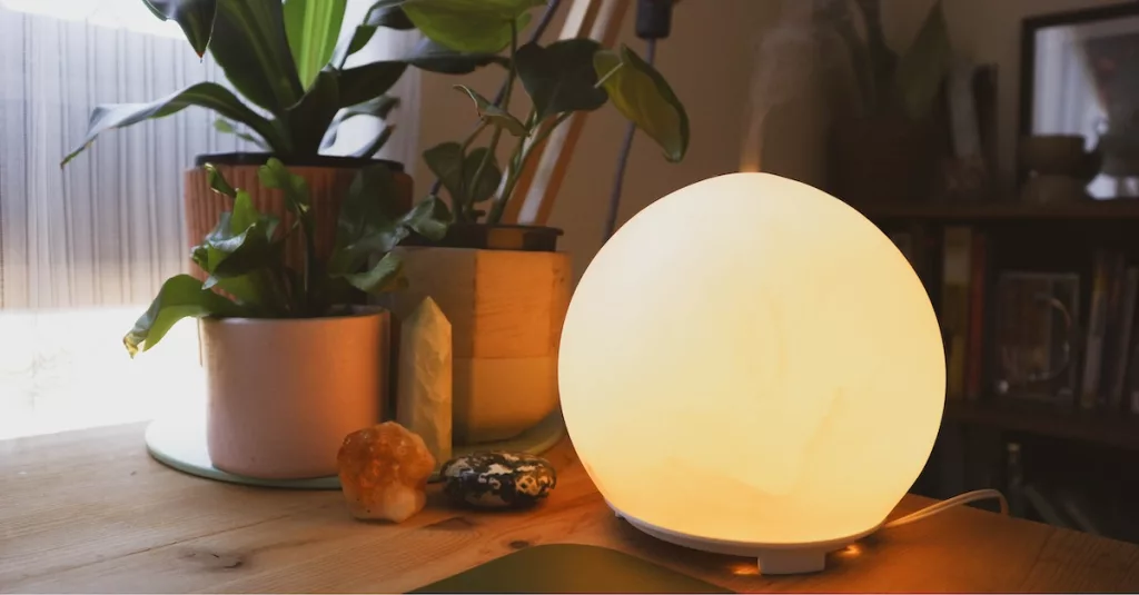 Illuminating My Space With a Moon Diffuser